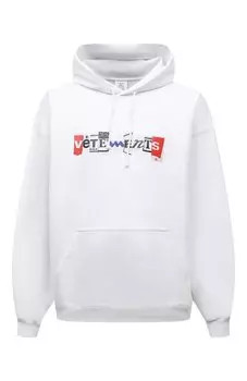 Хлопковое худи VETEMENTS