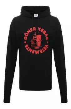 Хлопковое худи VETEMENTS