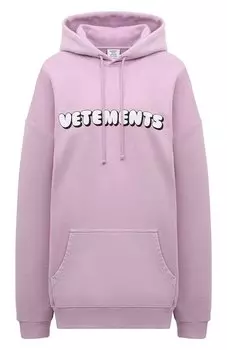 Хлопковое худи VETEMENTS