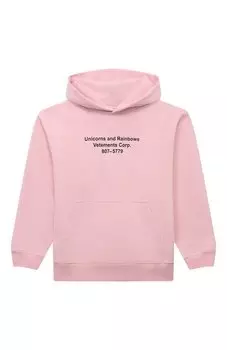Хлопковое худи VETEMENTS