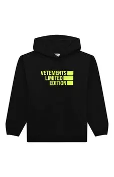 Хлопковое худи VETEMENTS