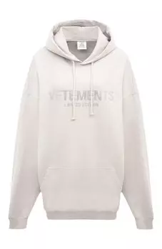 Хлопковое худи VETEMENTS