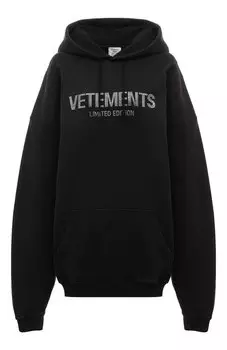 Хлопковое худи VETEMENTS