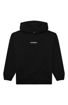 Хлопковое худи VETEMENTS