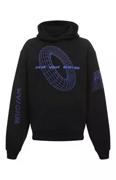 Хлопковое худи WHO_AM