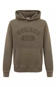 Хлопковое худи Woolrich