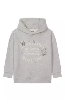 Хлопковое худи Zadig and Voltaire