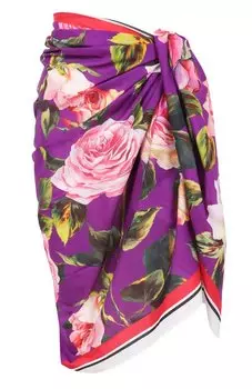 Хлопковое парео Dolce & Gabbana