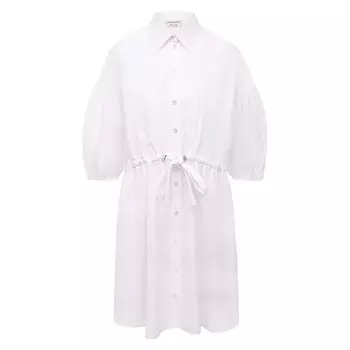 Хлопковое платье Alexander McQueen