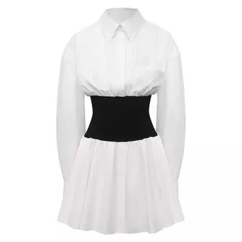 Хлопковое платье Alexandre Vauthier