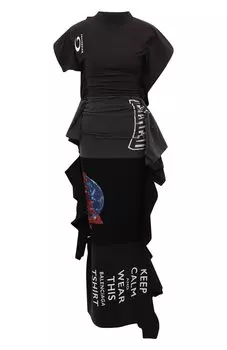 Хлопковое платье Balenciaga