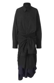 Хлопковое платье Balenciaga