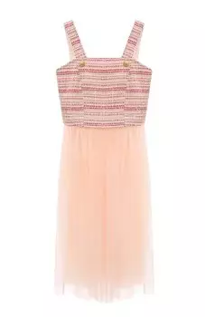 Хлопковое платье Balmain