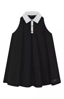 Хлопковое платье Balmain