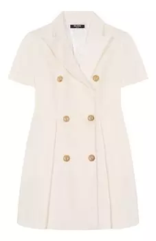 Хлопковое платье Balmain