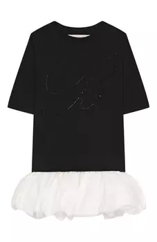 Хлопковое платье Blumarine