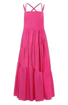 Хлопковое платье BOSS