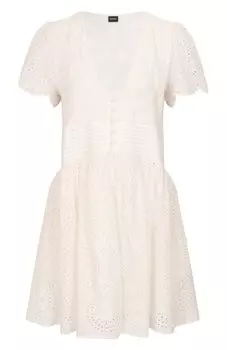 Хлопковое платье BOSS Orange