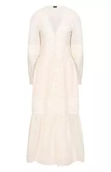 Хлопковое платье BOSS Orange