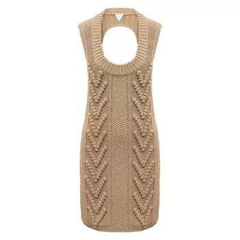 Хлопковое платье Bottega Veneta