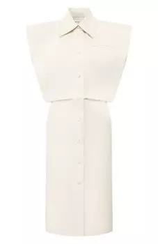 Хлопковое платье Bottega Veneta