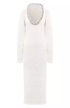 Хлопковое платье Bottega Veneta