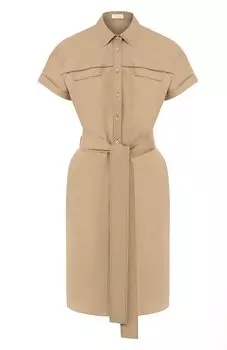 Хлопковое платье Brunello Cucinelli