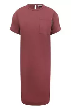 Хлопковое платье Brunello Cucinelli