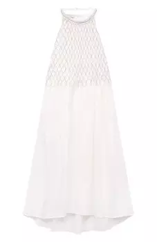 Хлопковое платье Brunello Cucinelli