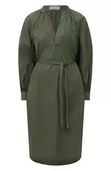 Хлопковое платье Brunello Cucinelli