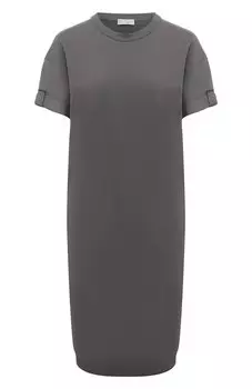 Хлопковое платье Brunello Cucinelli