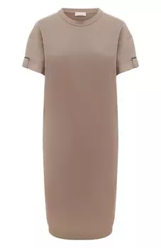 Хлопковое платье Brunello Cucinelli