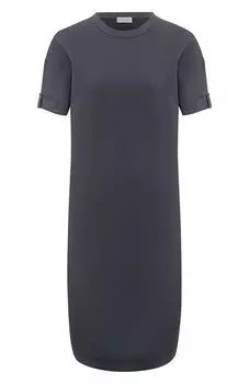 Хлопковое платье Brunello Cucinelli