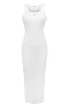 Хлопковое платье Brunello Cucinelli