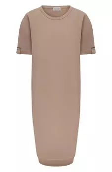 Хлопковое платье Brunello Cucinelli