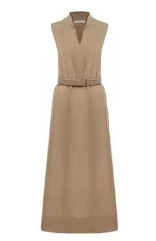 Хлопковое платье Brunello Cucinelli