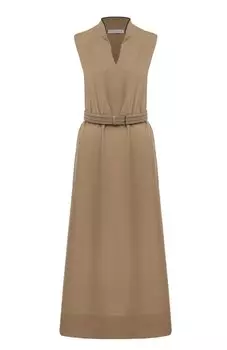 Хлопковое платье Brunello Cucinelli