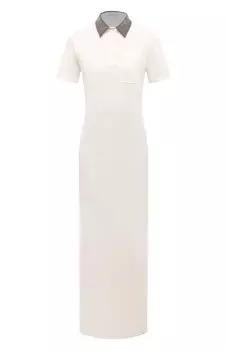 Хлопковое платье Brunello Cucinelli