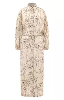 Хлопковое платье Brunello Cucinelli