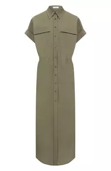 Хлопковое платье Brunello Cucinelli