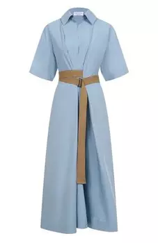 Хлопковое платье Brunello Cucinelli