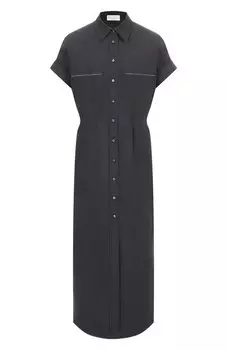Хлопковое платье Brunello Cucinelli