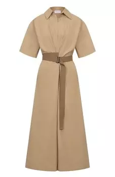 Хлопковое платье Brunello Cucinelli