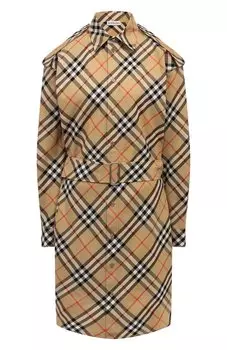 Хлопковое платье Burberry