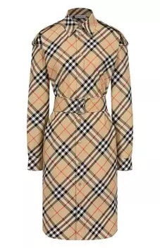 Хлопковое платье Burberry
