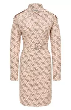 Хлопковое платье Burberry