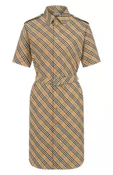 Хлопковое платье Burberry