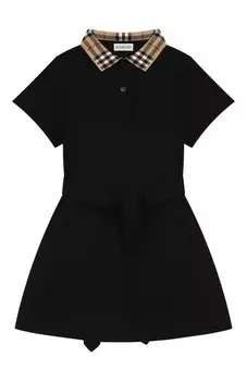 Хлопковое платье Burberry