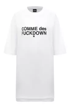Хлопковое платье Comme des Fuckdown