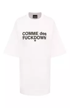 Хлопковое платье Comme des Fuckdown